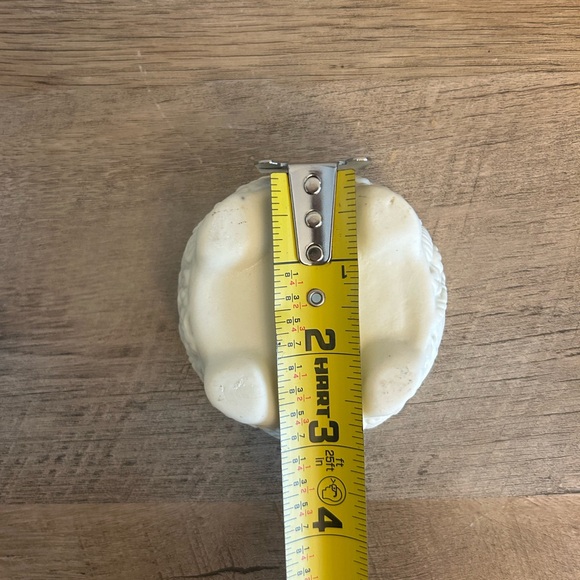 Smiling Chubby Snowman Christmas Trinket Box Snowy Ceramic Holiday Collection - Picture 12 of 14